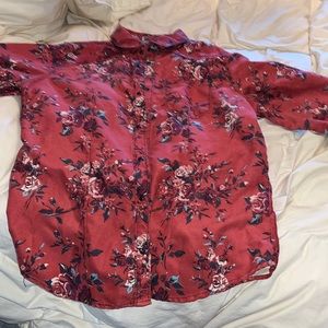 Silky Button up flannel